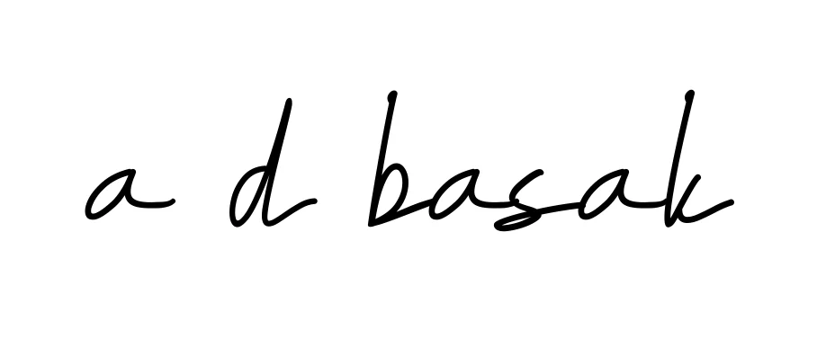 Handwritten Signature for A-d-basak - Style 155 Online