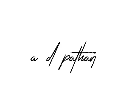 Handwritten Signature for A-d-pathan - Style 133 Online