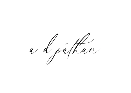 Handwritten Signature for A-d-pathan - Style 134 Online