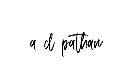 Handwritten Signature for A-d-pathan - Style 143 Online