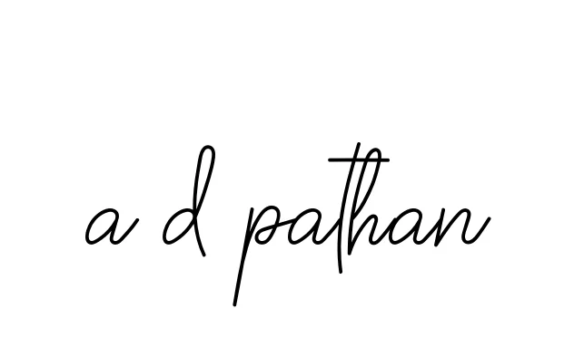 Handwritten Signature for A-d-pathan - Style 145 Online