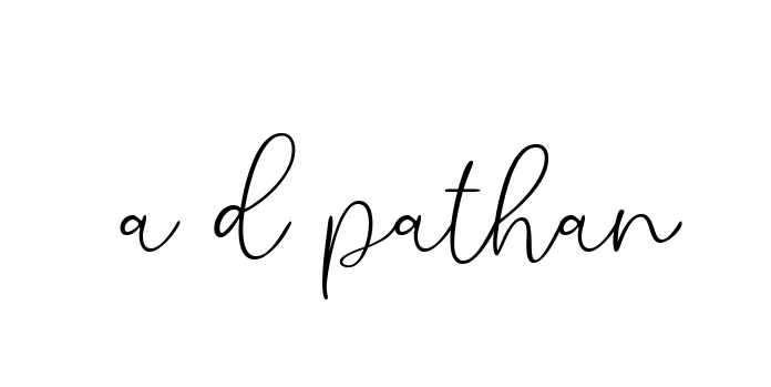 Handwritten Signature for A-d-pathan - Style 147 Online