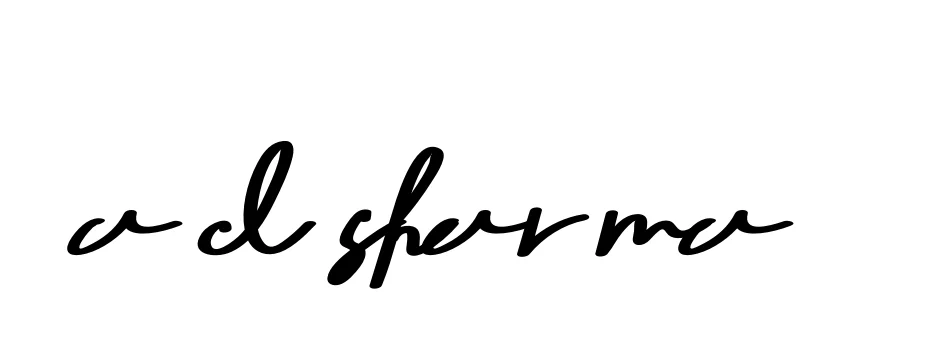 Handwritten Signature for A-d-sharma - Style 135 Online