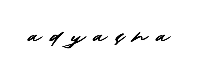 Handwritten Signature for A-d-y-a-s-h-a - Style 140 Online