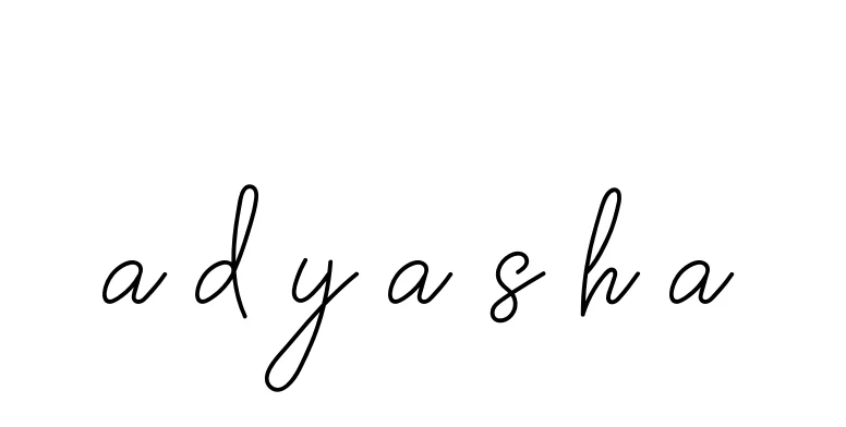 Handwritten Signature for A-d-y-a-s-h-a - Style 145 Online