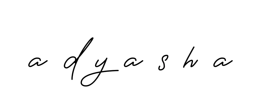 Handwritten Signature for A-d-y-a-s-h-a - Style 150 Online