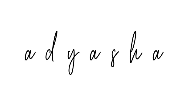 Handwritten Signature for A-d-y-a-s-h-a - Style 154 Online