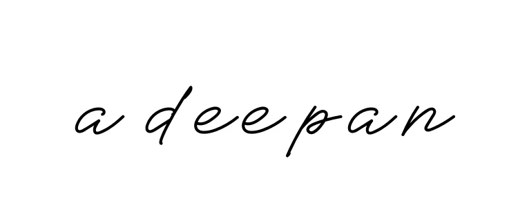 Handwritten Signature for A-deepan - Style 152 Online