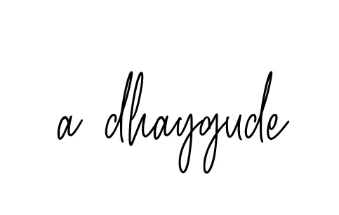 Handwritten Signature for A-dhaygude - Style 154 Online