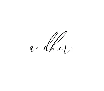 Handwritten Signature for A-dhir - Style 134 Online