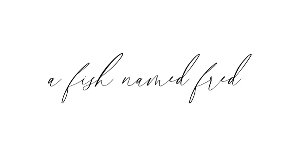 Handwritten Signature for A-fish-named-fred - Style 134 Online