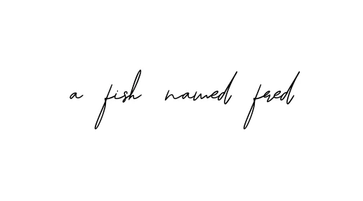 Handwritten Signature for A-fish-named-fred - Style 139 Online