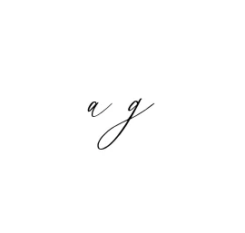 Handwritten Signature for A-g - Style 134 Online