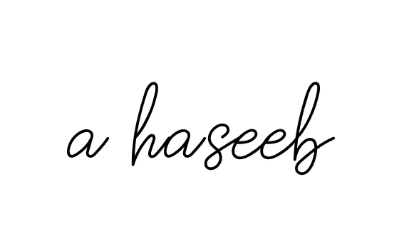 Handwritten Signature for A-haseeb - Style 145 Online