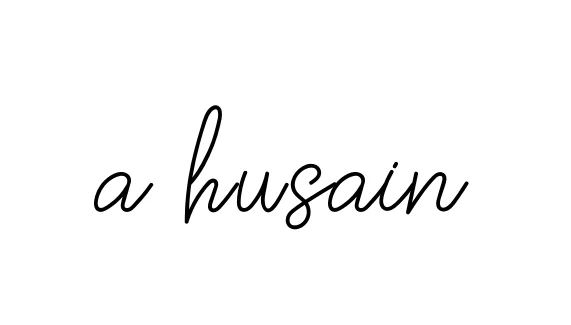 Handwritten Signature for A-husain - Style 145 Online