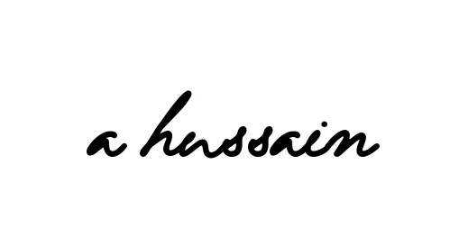 Handwritten Signature for A-hussain - Style 137 Online
