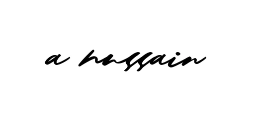 Handwritten Signature for A-hussain - Style 140 Online