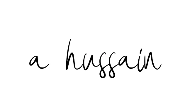 Handwritten Signature for A-hussain - Style 146 Online