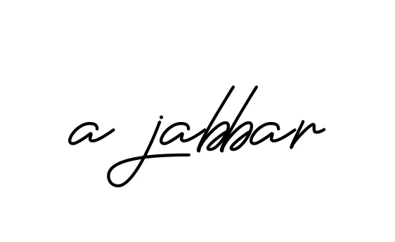Handwritten Signature for A-jabbar - Style 150 Online