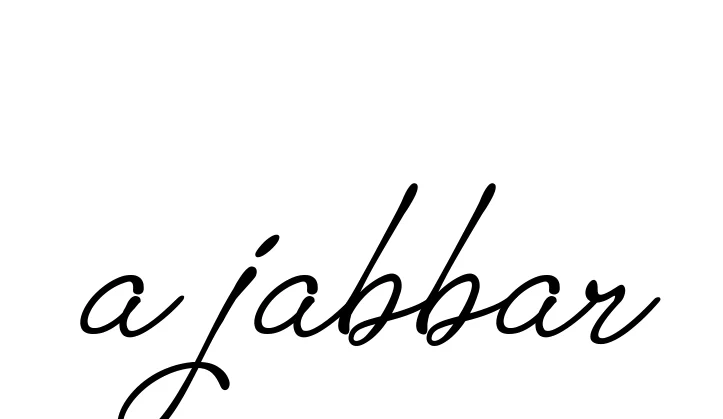 Handwritten Signature for A-jabbar - Style 151 Online