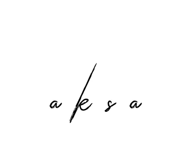 Handwritten Signature for A-k-s-a - Style 133 Online