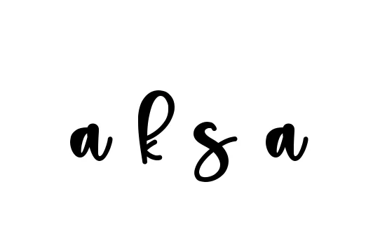 Handwritten Signature for A-k-s-a - Style 136 Online