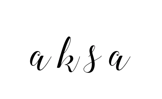 Handwritten Signature for A-k-s-a - Style 144 Online