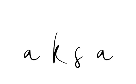 Handwritten Signature for A-k-s-a - Style 146 Online