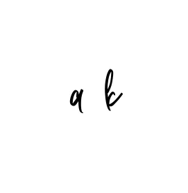 Handwritten Signature for A-k - Style 143 Online