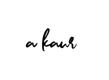 Handwritten Signature for A-kaur - Style 141 Online