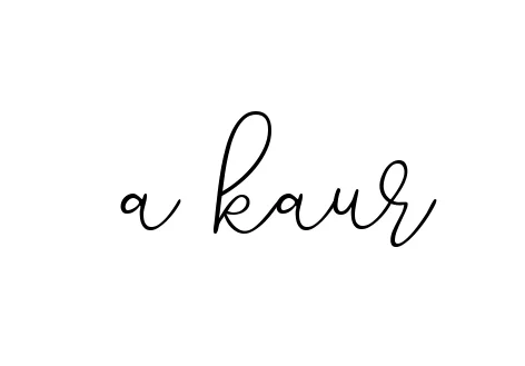 Handwritten Signature for A-kaur - Style 147 Online
