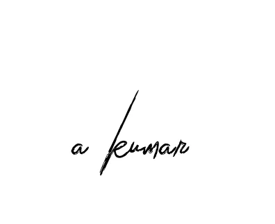 Handwritten Signature for A-kumar- - Style 133 Online