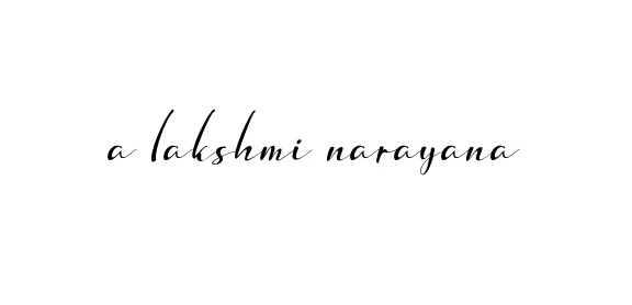 Handwritten Signature for A-lakshmi-narayana - Style 132 Online