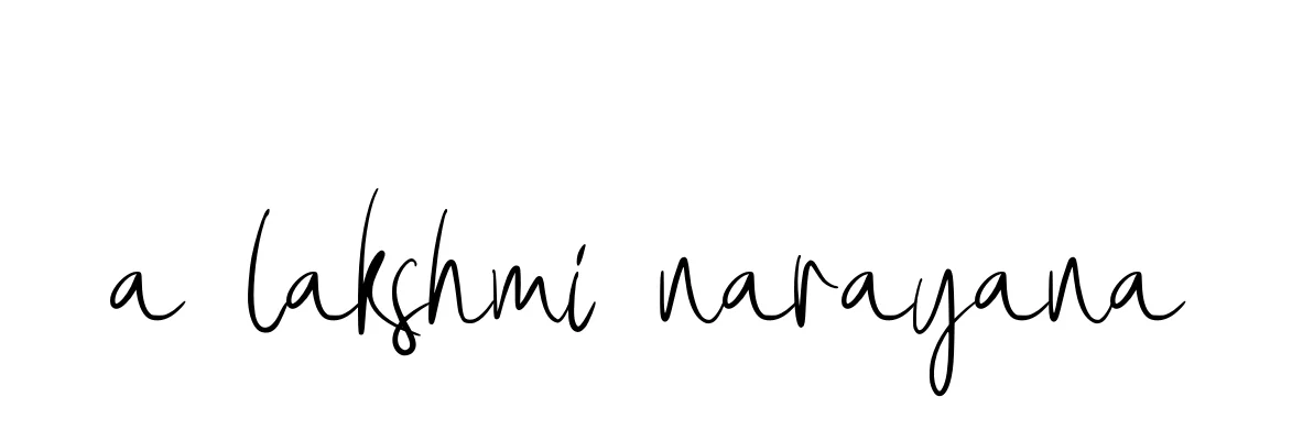 Handwritten Signature for A-lakshmi-narayana - Style 146 Online