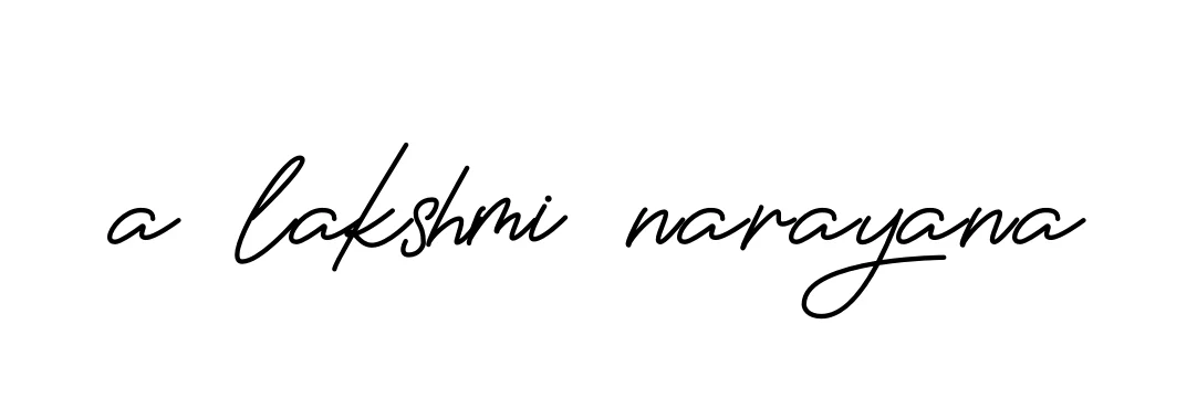 Handwritten Signature for A-lakshmi-narayana - Style 150 Online
