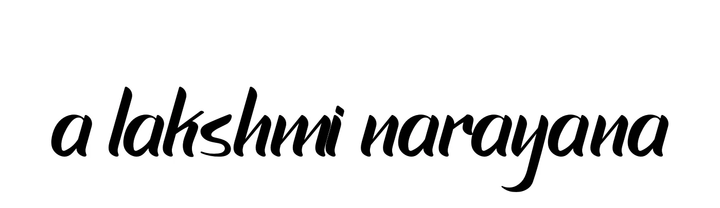 Handwritten Signature for A-lakshmi-narayana - Style 153 Online