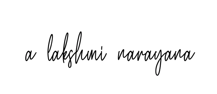 Handwritten Signature for A-lakshmi-narayana - Style 154 Online
