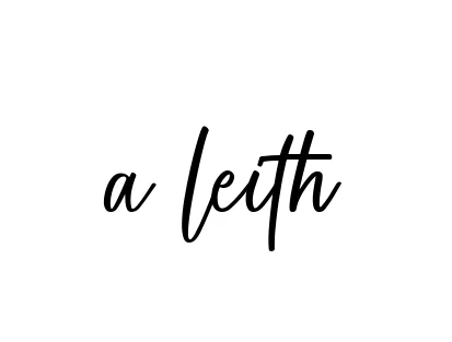 Handwritten Signature for A-leith - Style 142 Online