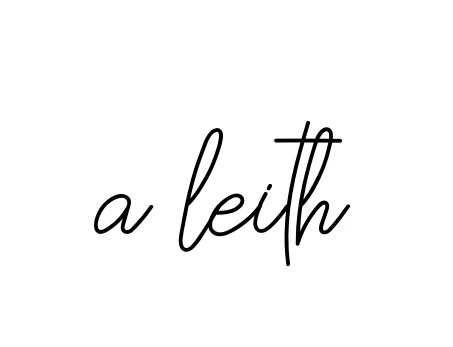 Handwritten Signature for A-leith - Style 145 Online