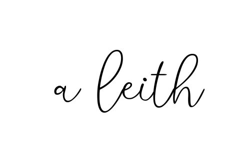 Handwritten Signature for A-leith - Style 147 Online