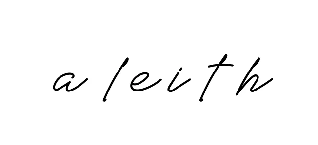 Handwritten Signature for A-leith - Style 152 Online