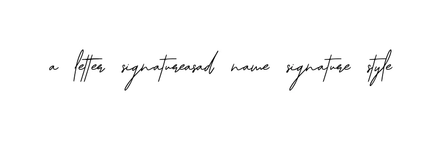Handwritten Signature for A-letter-signatureasad-name-signature-style - Style 139 Online