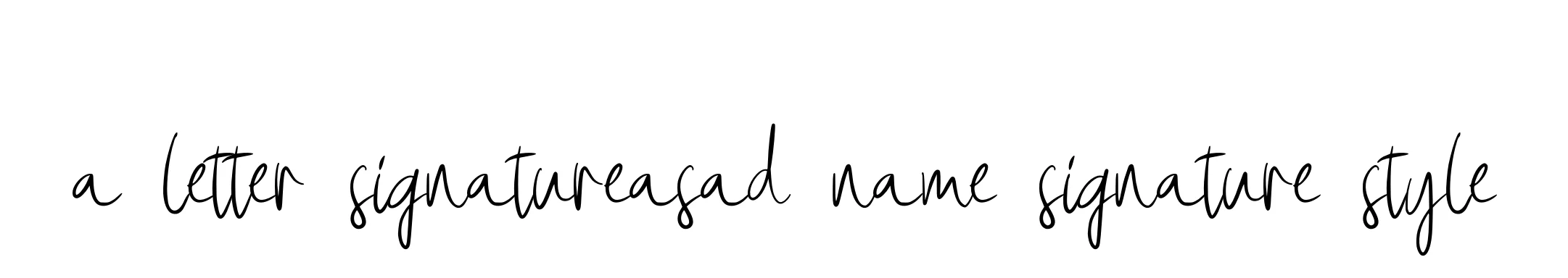 Handwritten Signature for A-letter-signatureasad-name-signature-style - Style 146 Online