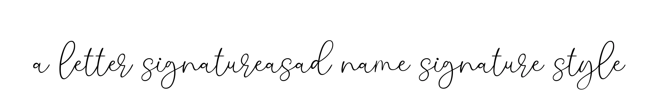 Handwritten Signature for A-letter-signatureasad-name-signature-style - Style 147 Online
