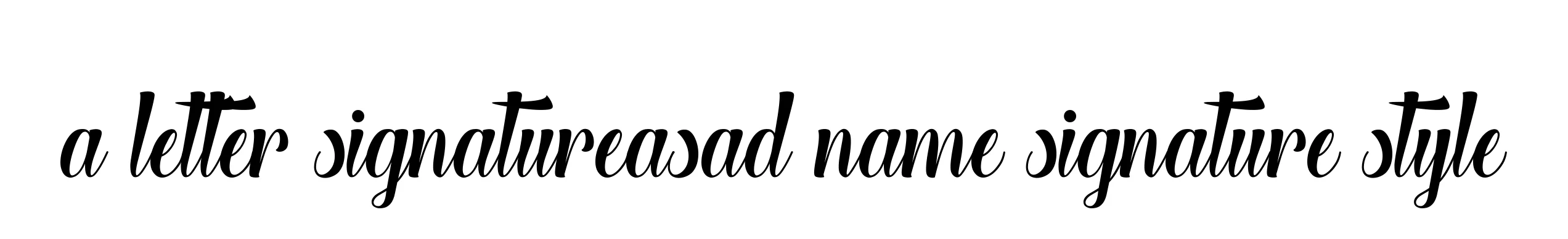 Handwritten Signature for A-letter-signatureasad-name-signature-style - Style 148 Online