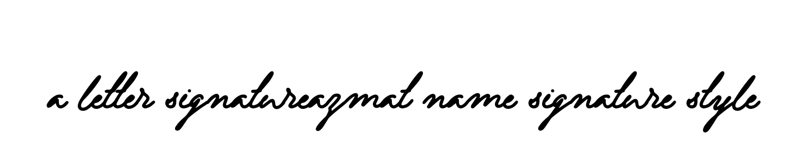 Handwritten Signature for A-letter-signatureazmat-name-signature-style - Style 137 Online