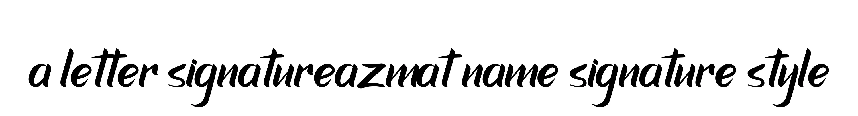 Handwritten Signature for A-letter-signatureazmat-name-signature-style - Style 153 Online