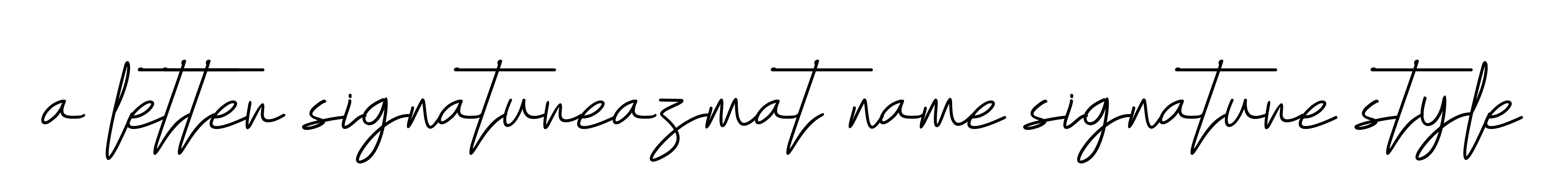 Handwritten Signature for A-letter-signatureazmat-name-signature-style - Style 155 Online