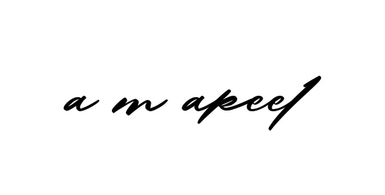 Handwritten Signature for A-m-akeel - Style 140 Online