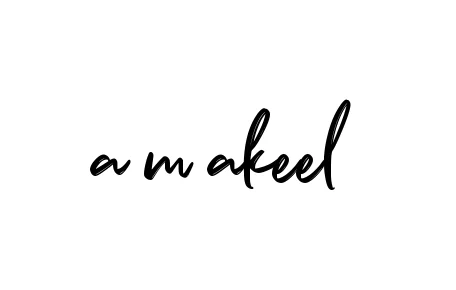 Handwritten Signature for A-m-akeel - Style 141 Online